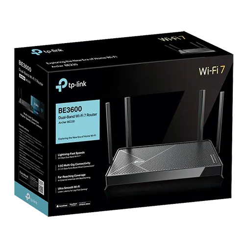 Tp-Link Archer BE230 Dual-Band BE3600 Wi-Fi 7 Router
